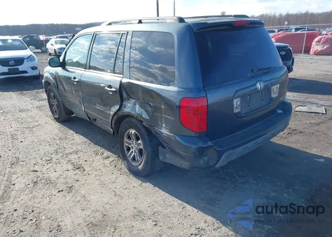 2005 Honda Pilot Ex from USA, damaged, VIN 5FNYF18485B056839